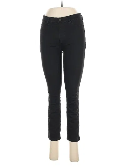 Pre-owned Uniqlo Jeggings In Black