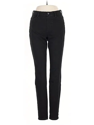 Pre-owned Uniqlo Jeggings In Black