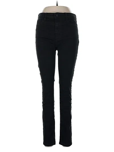 Pre-owned Uniqlo Jeggings In Black