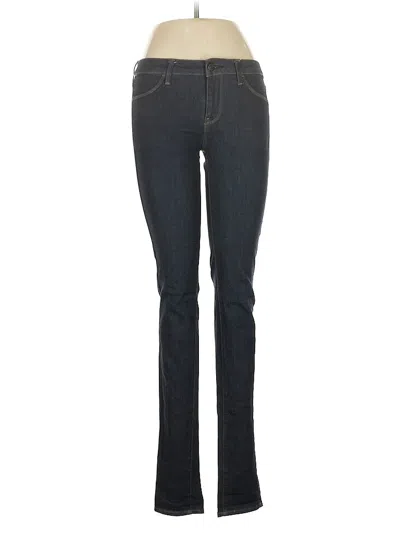 Pre-owned Uniqlo Jeggings In Blue