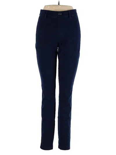 Pre-owned Uniqlo Jeggings In Blue
