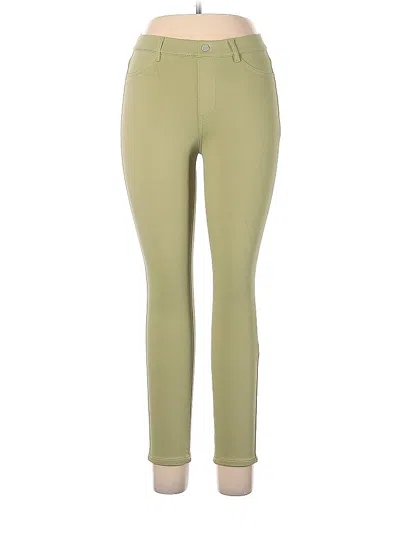 Pre-owned Uniqlo Jeggings In Green