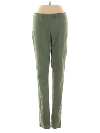 Pre-owned Uniqlo Jeggings In Green