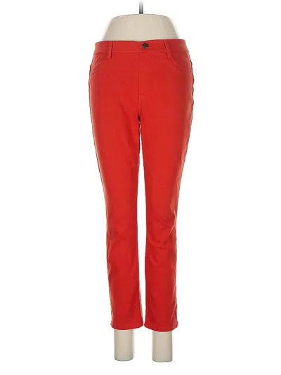 Pre-owned Uniqlo Jeggings In Orange