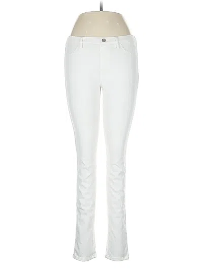 Pre-owned Uniqlo Jeggings In White