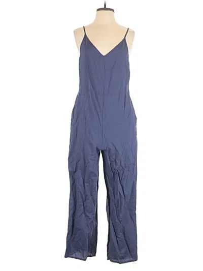 Pre-owned Uniqlo Jumpsuit In Blue
