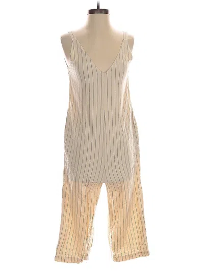 Pre-owned Uniqlo Jumpsuit In Gold