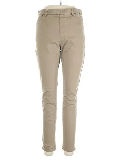 Pre-owned Uniqlo Khaki Pant In Brown