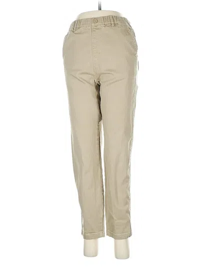 Pre-owned Uniqlo Khaki Pant In Brown