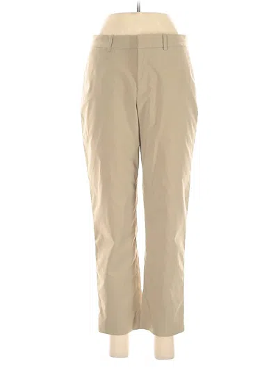 Pre-owned Uniqlo Khaki Pant In Brown
