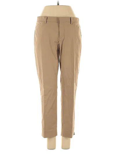 Pre-owned Uniqlo Khaki Pant In Brown