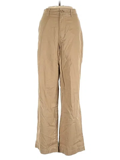 Pre-owned Uniqlo Khaki Pant In Brown