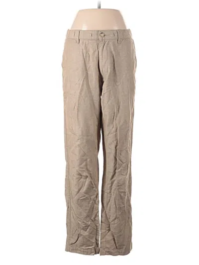 Pre-owned Uniqlo Khaki Pant In Brown