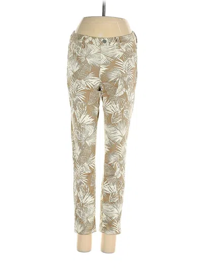 Pre-owned Uniqlo Khaki Pant In Gold