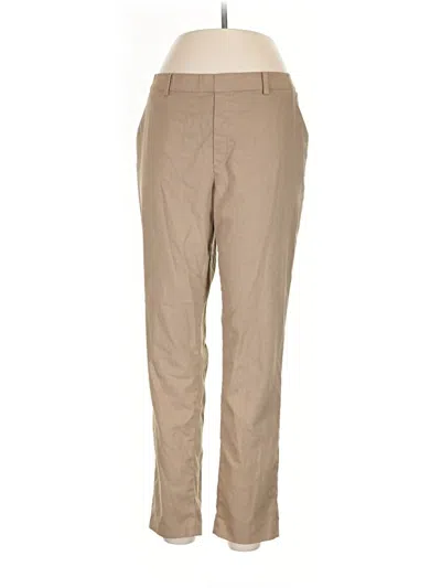 Pre-owned Uniqlo Khaki Pant In Tan
