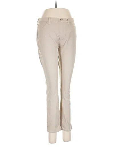Pre-owned Uniqlo Khaki Pant In Tan