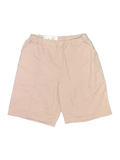 Pre-owned Uniqlo Kids' Khaki Shorts In Brown