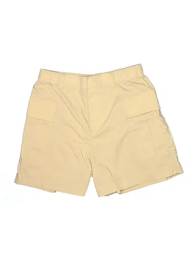Pre-owned Uniqlo Khaki Shorts In Yellow