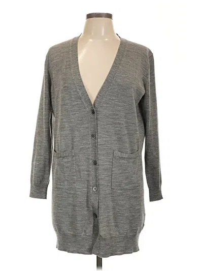 Pre-owned Uniqlo Kimono In Gray