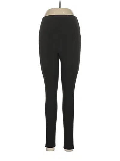 Pre-owned Uniqlo Leggings In Black