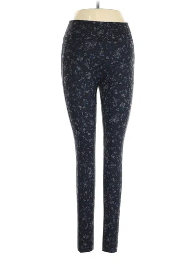 Pre-owned Uniqlo Leggings In Blue