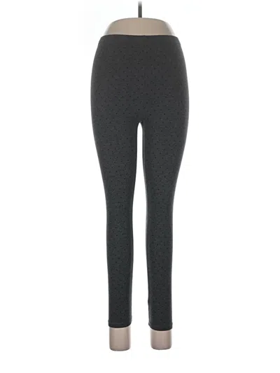 Pre-owned Uniqlo Leggings In Gray