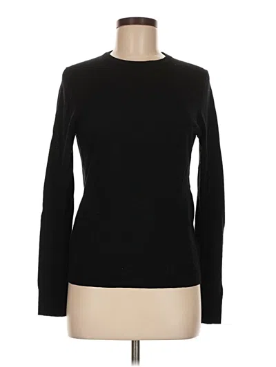 Pre-owned Uniqlo Long Sleeve T-shirt In Black