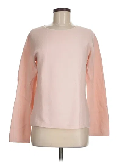 Pre-owned Uniqlo Long Sleeve T-shirt In Pink