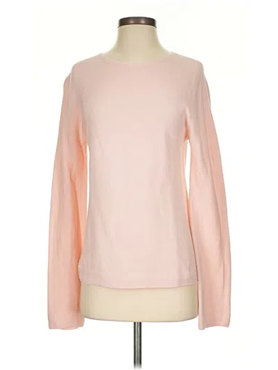 Pre-owned Uniqlo Long Sleeve T-shirt In Pink