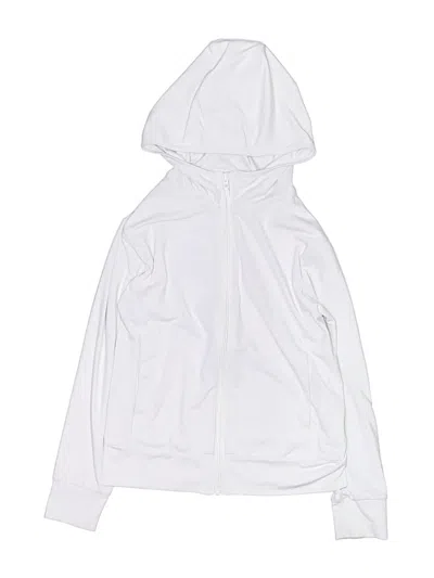 Pre-owned Uniqlo Kids' Long Sleeve T-shirt In White