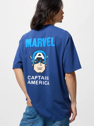 Uniqlo Magic For All Timeless Ut Graphic T-shirt Blue Xl  Us