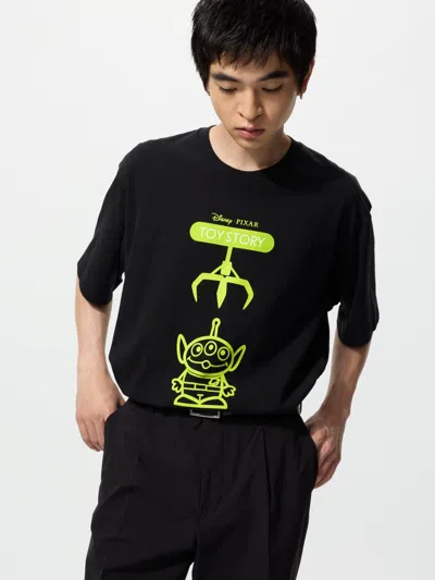 Uniqlo Magic For All Timeless Ut Graphic T-shirt Toy Story Black Large  Us