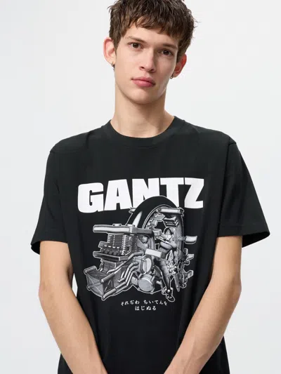 Uniqlo Manga Ut Shueisha 100th Gantz Black 3xl  Us