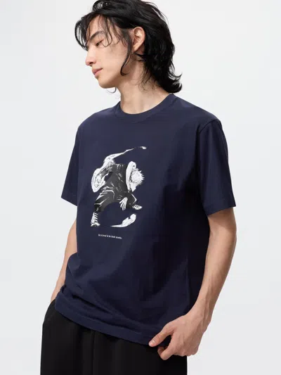 Uniqlo Manga Ut Shueisha 100th Jujutsu Kaisen Navy 2xl  Us In Blue