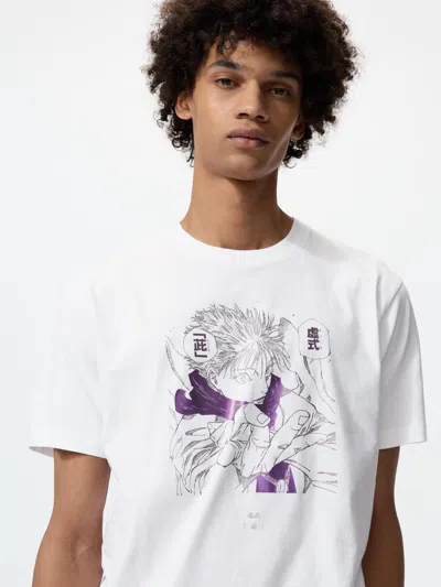 Uniqlo Manga Ut Shueisha 100th Jujutsu Kaisen White 3xl  Us