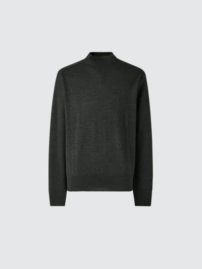 Uniqlo Men's 3d Knit Mock Neck Sweater, Black, Xs