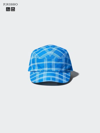 Uniqlo Men's Cap Check, Blue