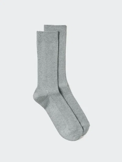 Uniqlo Men's Colorful 50 Socks With Deodorizing Us8-us11  Us In Gray