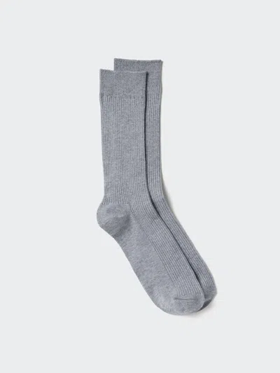 Uniqlo Men's Colorful 50 Socks With Deodorizing Us8-us11  Us In Gray