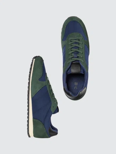 Uniqlo Men's Combination Sneaker, Navy, 4.5 In Blue