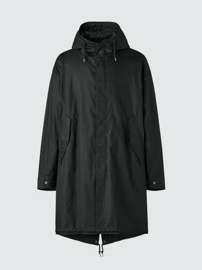 Uniqlo Men's Fishtail Parka, Black, 2xs