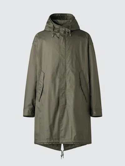 Uniqlo Men's Fishtail Parka, Khaki, 2xs In Green