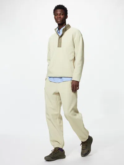 Uniqlo Men's Fleece Jogger Pants, Natural, Xs In Neutral