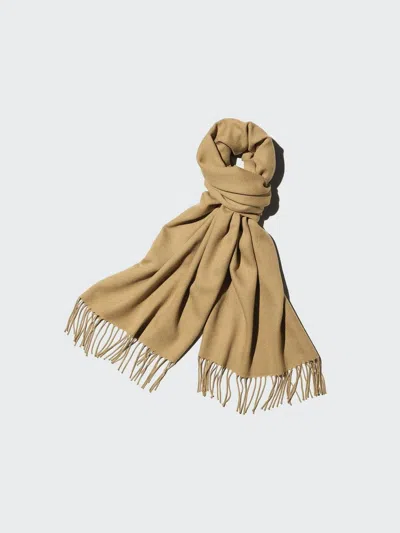 Uniqlo Men's Heattech Scarf, Beige In Neutral