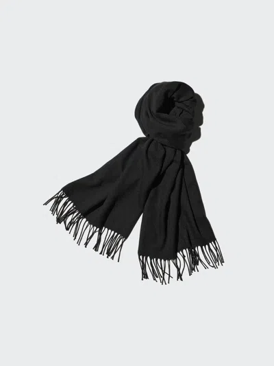 Uniqlo Men's Heattech Scarf, Black