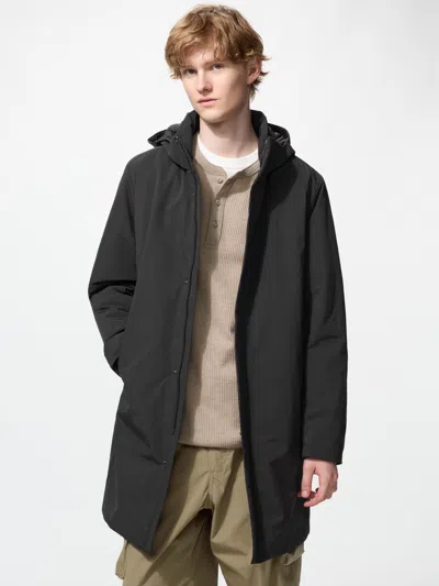 Uniqlo Men's Hybrid Down Coat, Black, Xs