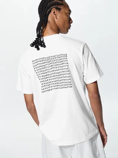 Uniqlo Men's Jason Polan Ut Graphic T-shirt, White, 2xs