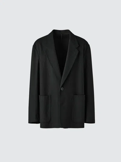 Uniqlo Men's Jersey Tailored Jacket, Black, 2xs