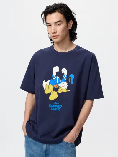 Uniqlo Men's Magic For All Icons Ut Graphic T-shirt Blue 3xl  Us