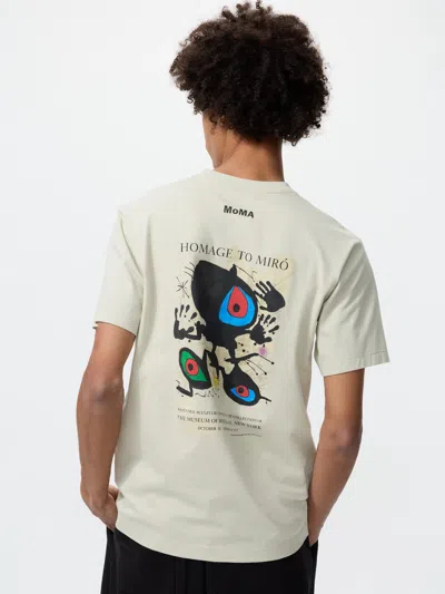 Uniqlo Men's Moma Poster Art Collection Ut Graphic T-shirt, Natural, 3xl In Multi